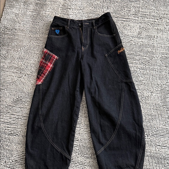 Aelfric Eden Other - Aelfric Eden Black and Gray Denim Jeans